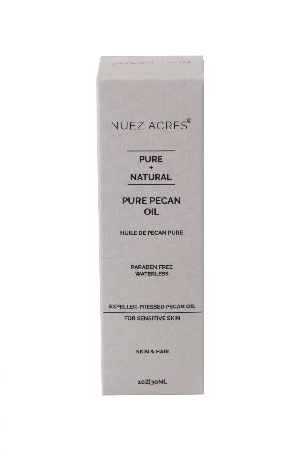 Nuez Acres® Unscented Skin & Hair Serum – Pure Hydration with Pecan Oi