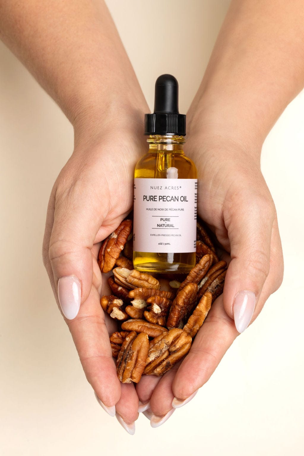 Nuez Acres® Unscented Skin & Hair Serum – Pure Hydration with Pecan Oi