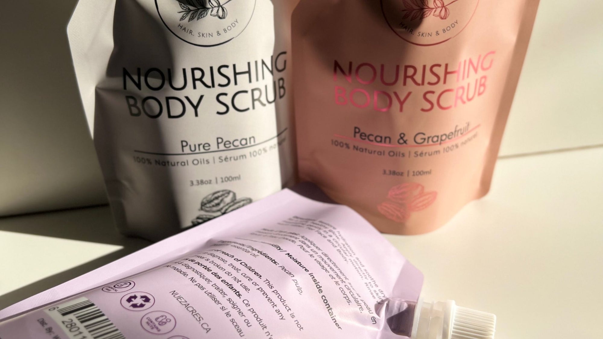 Get Glowing Skin with Nuez Acres One-of-a-Kind Pecan Body Scrub