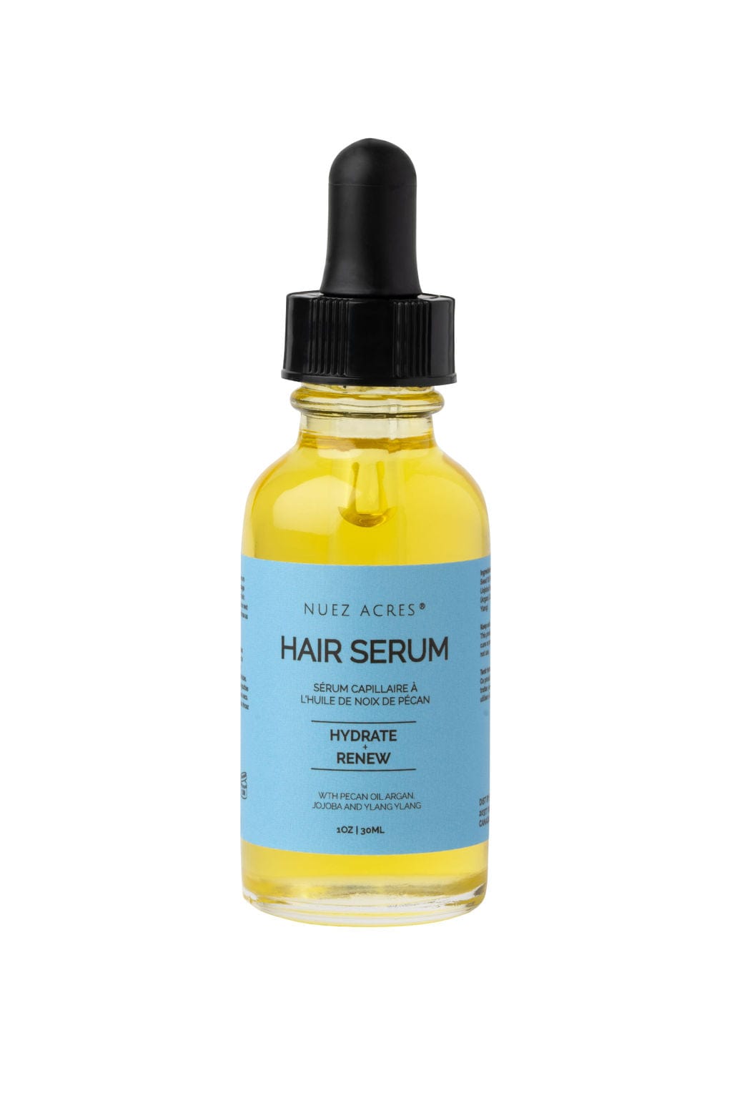 NUEZACRES Hair Serum 1 Bottle x 30ml Nuez Acres® Hair Serum – Fuller, Healthier Hair with Pecan & Jojoba Oils Nuez Acres® Hair Serum – Fuller, Healthier Hair with Pecan & Jojoba Oils Hair Renew 30 628011566027