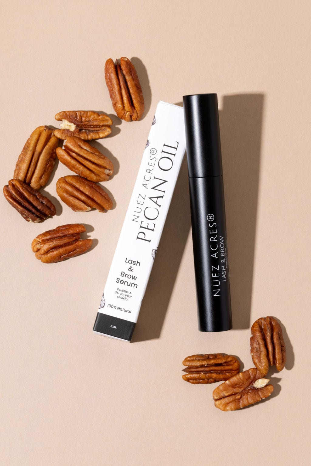 Lash and Brow Serum – Strength and Grow naturally – Nuez Acres