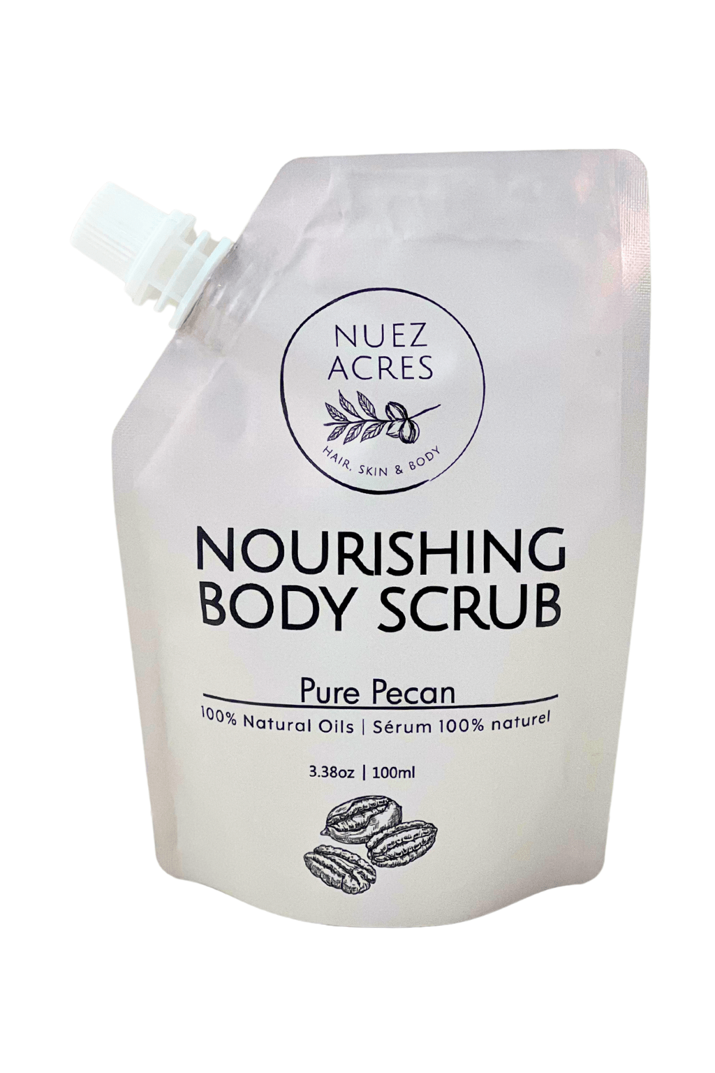 NUEZACRES Body Scrub Nuez Acres® Body Scrub – Exfoliate & Hydrate with Pecan Oil (Unscented) Nuez Acres® Body Scrub – Exfoliate & Hydrate with Pecan Oil (Unscented) scrub Lemonlav 628011566157